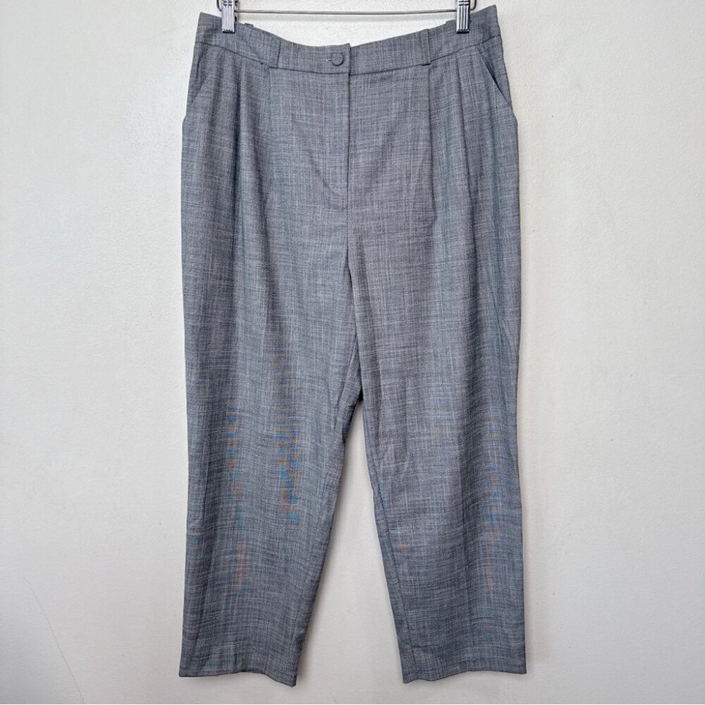 Topshop Womens 10 Pleated Trouser Ankle Pant